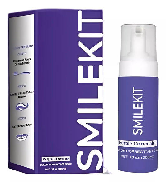 Smilekit espuma morada blanqueadora